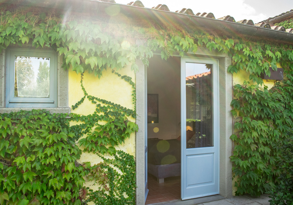 ingresso appartamento da giardino